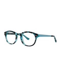 ZZZ Kensie (Closeout) Jump Eyeglasses Teal 44mm